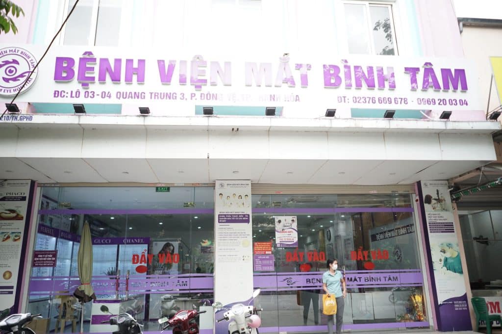 Bệnh Viện Mắt Bình Tâm