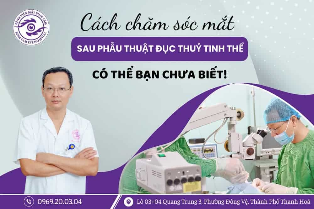 Mổ thủy tinh thể tại Thanh Hóa giá bao nhiêu
